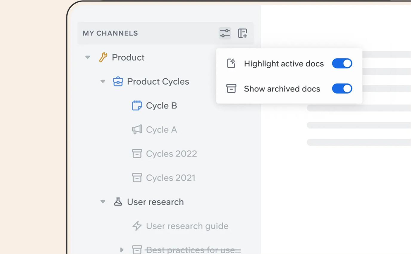 Inactive docs illustration