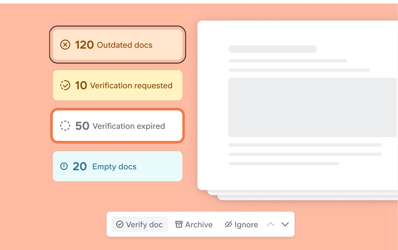 Bulk actions illustration