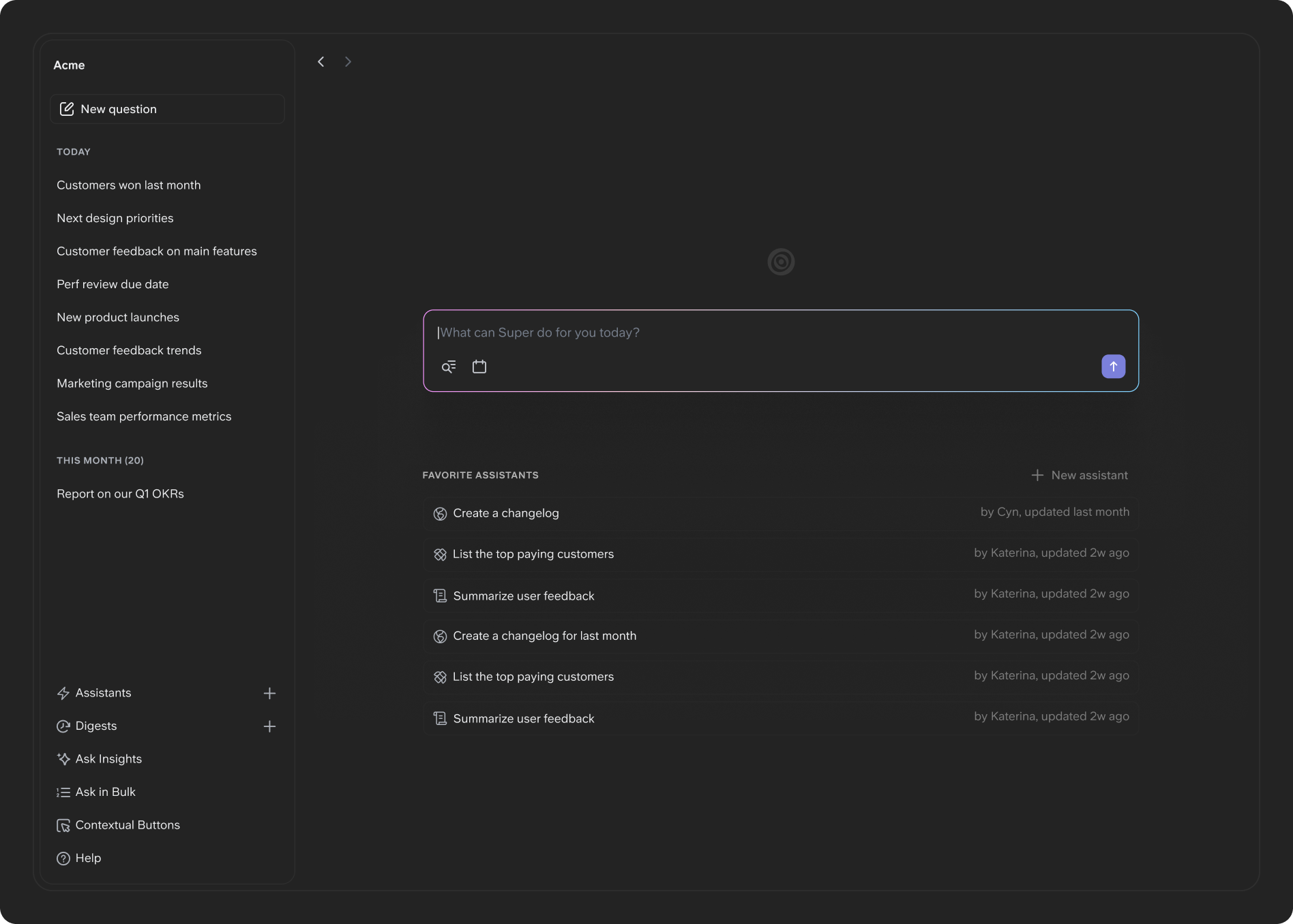 V2 interface